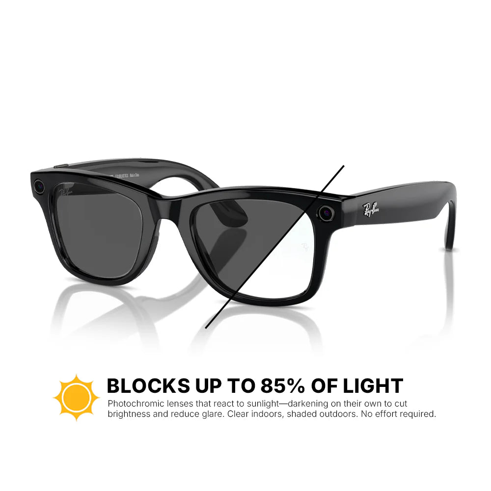 Ray-Ban Meta Wayfarer Replacement Lenses RW4006