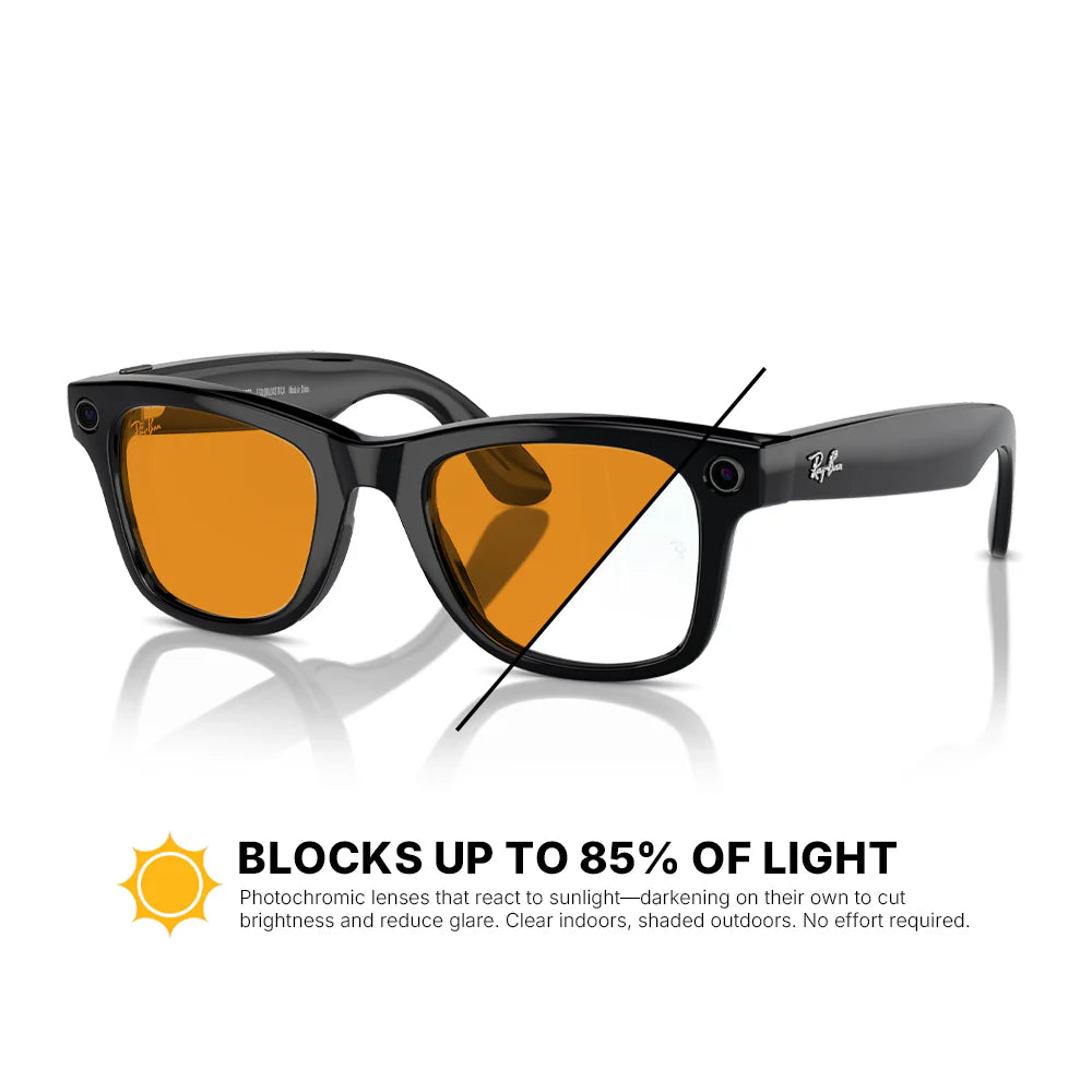 Ray-Ban Meta Wayfarer Replacement Lenses RW4008